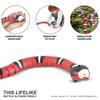 Automatic Cat Toys Interactive Smart Sensing Snake Teasetoys For Cats Usb Charging Cat Accessories For Pet Cats  Game Play To