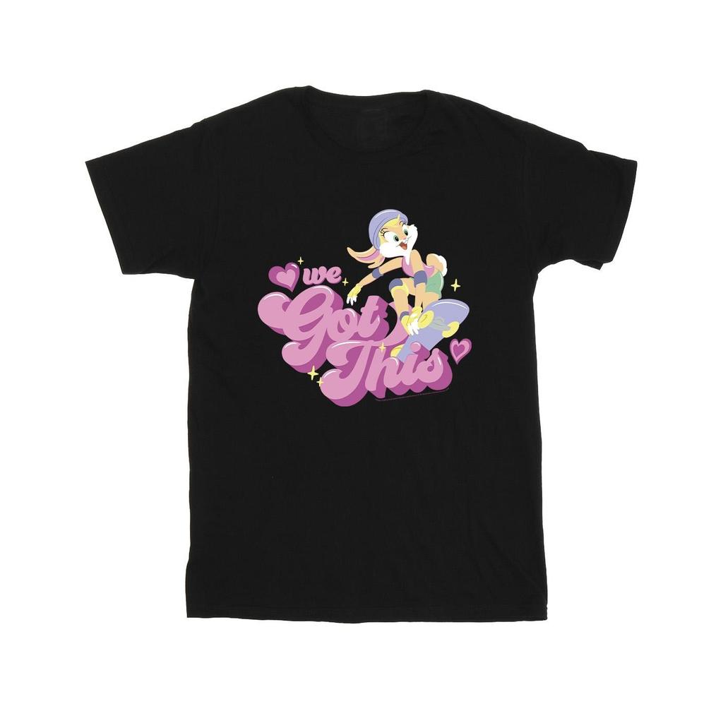 Looney Tunes Mädchen Lola We Got This Skate Baumwoll-T-Shirt
