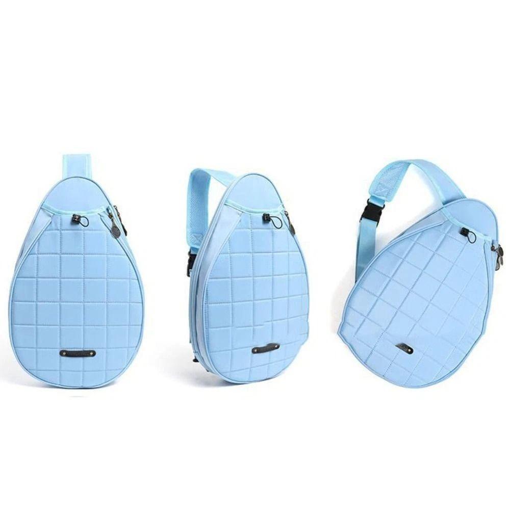 Large Capacity Tennis Crossbody Bag Lightweight Badminton Racquet Bag Outdoor Sports