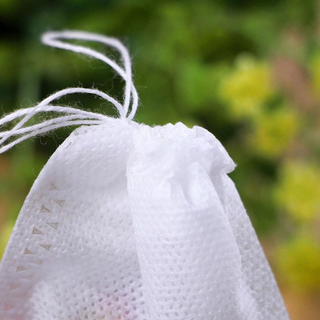 100 ks prázdných čajových sáčků se šňůrkou Ideální pro vaření čajů a koření Všestranné sáčky na sypaný čaj, koření a další