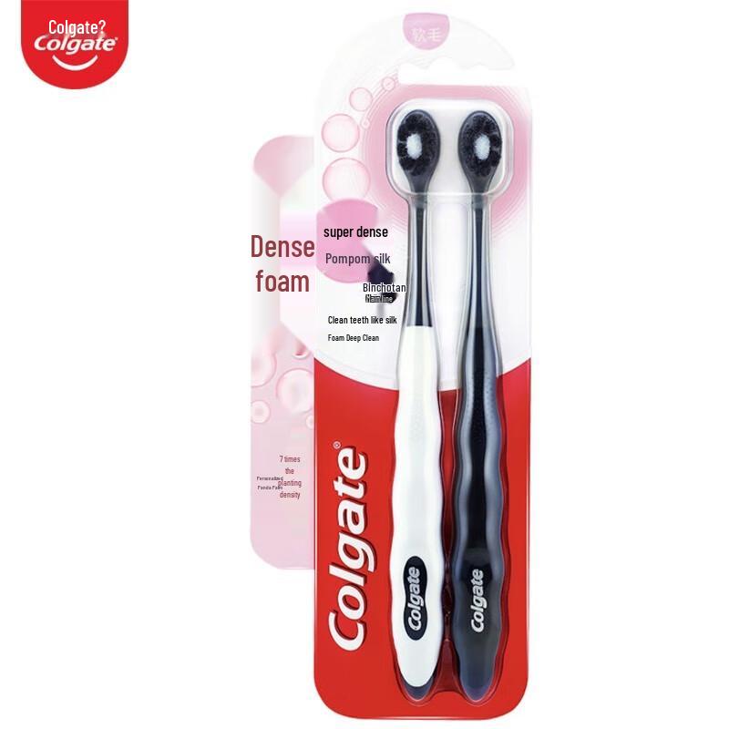 Colgate Ultra Dense Fluffy Bristles Soft Toothbrush, 4-Pack