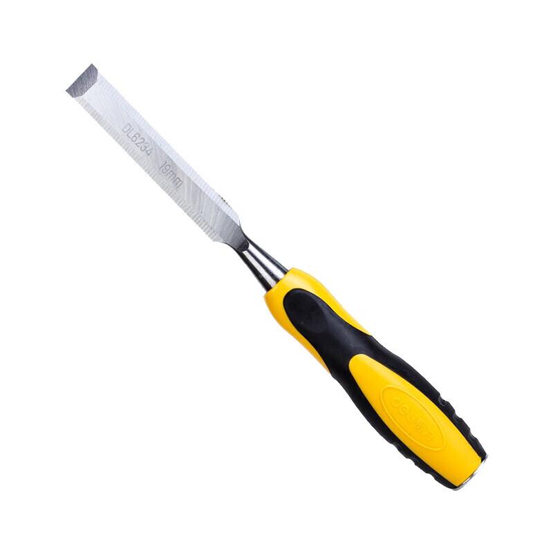 Deli Rubber Handle Wood Chisel
