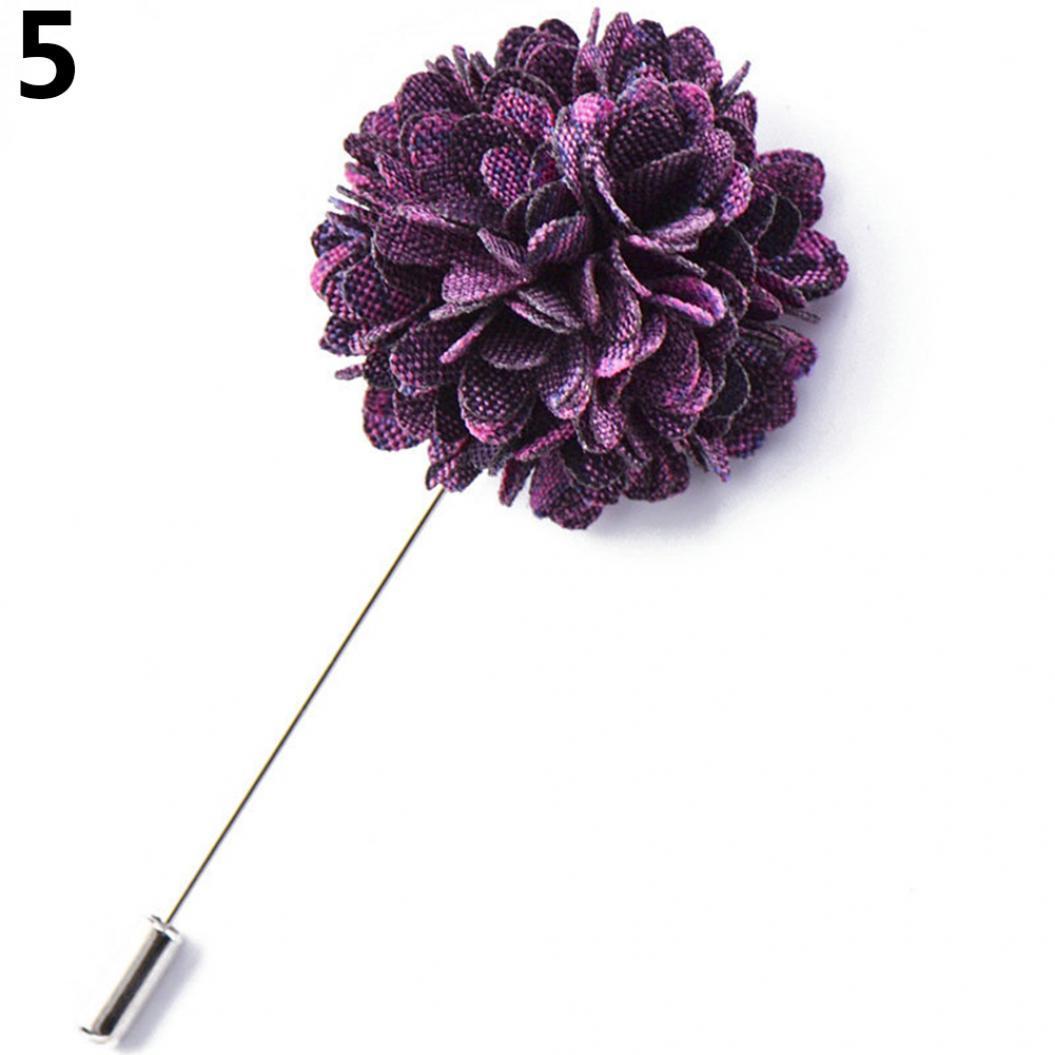 

Мужская брошь для смокинга цветок