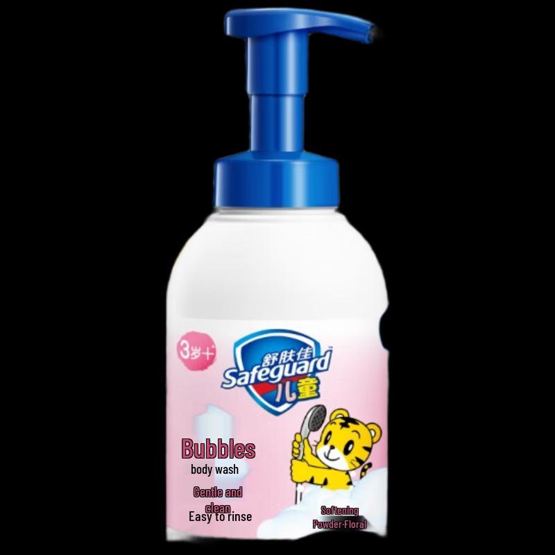 Бережный пенный гель для душа Safeguard Kids