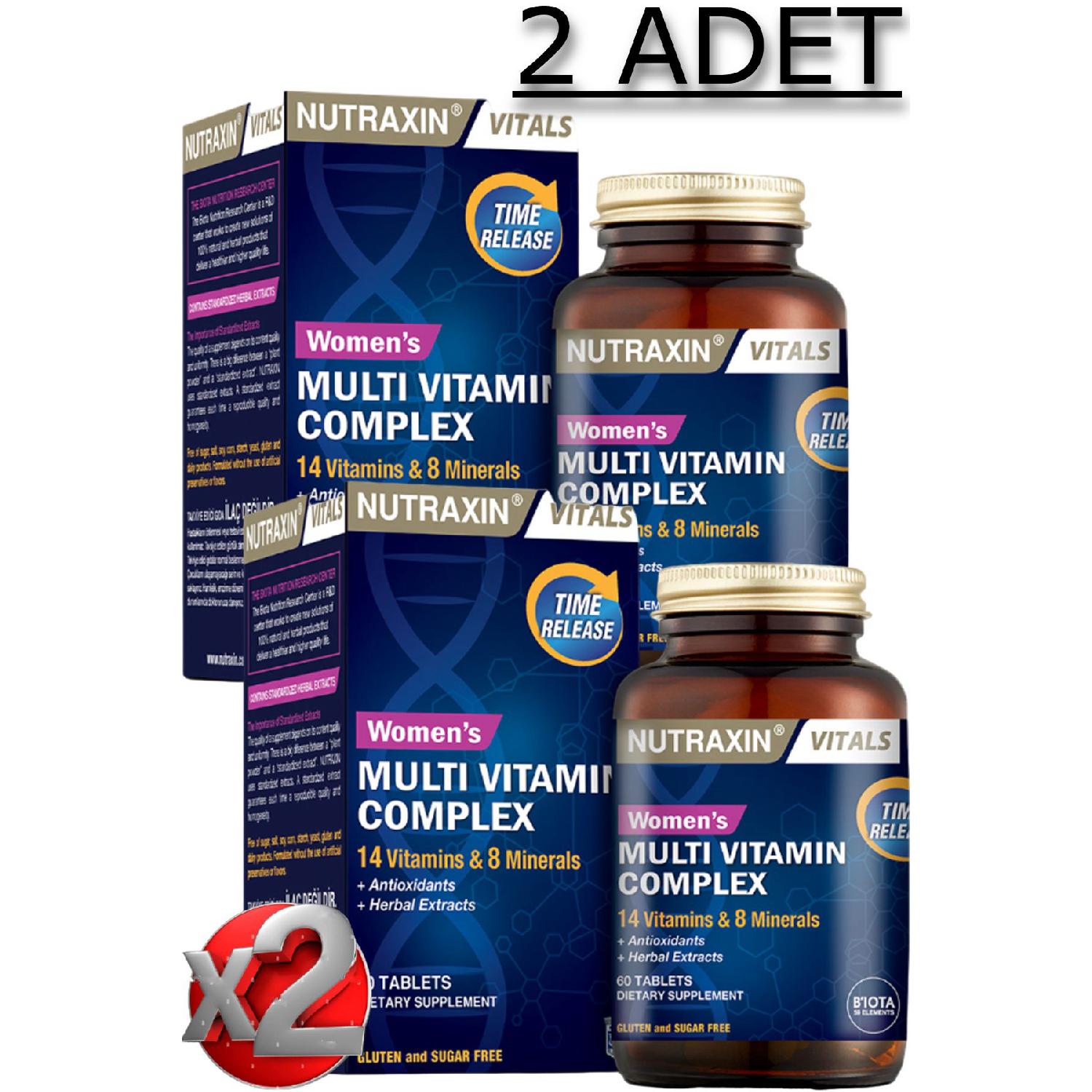 

2 Nutraxin Multivitamine Woman - (multivitamin