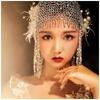 Shiny Belly Dance Head Cap Gold/Silver Women Hairpieces Bling Head Chain  Wedding