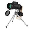 HD High Magnification Monocular Telescope with Phone Adapter and Tripod