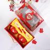 ZISIZ Wedding Ceramic Bowl & Chopstick Gift Set