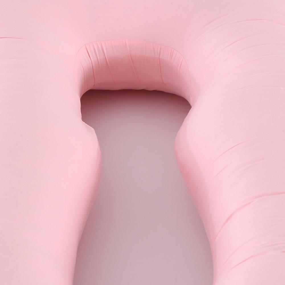Maternity Pillow Case Multifunction Pure Cotton Cover U-shape for Pregnant Women