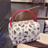 Tragbare Make-up- und Toilettenartikeltasche mit Katzenprint für Damen - 2025 Reisehandtasche