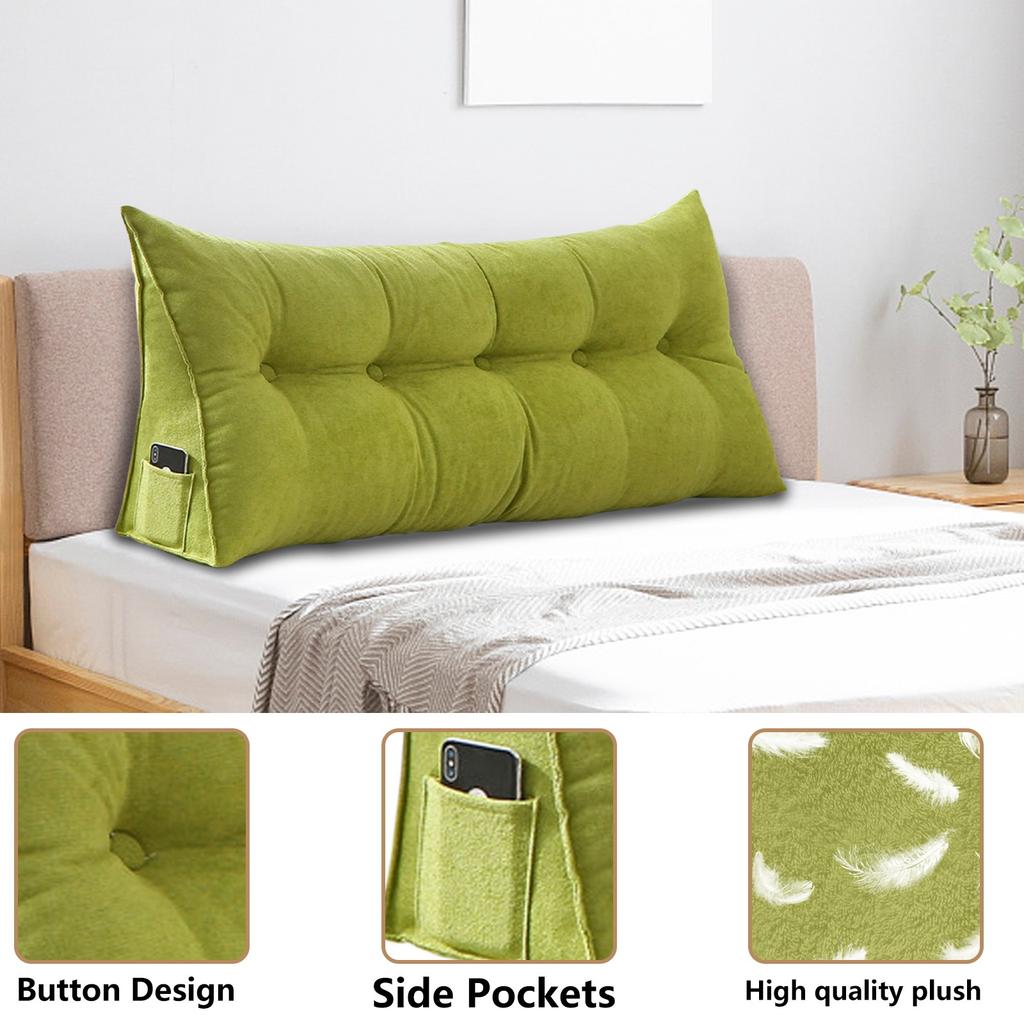 College Dormitory Double Bed Pillow, Reading Pillow, Headboard, Plush Backrest, Bedside Rest Pillow, Sofa Bed, Bunk Bed, Dormitory Cushions
