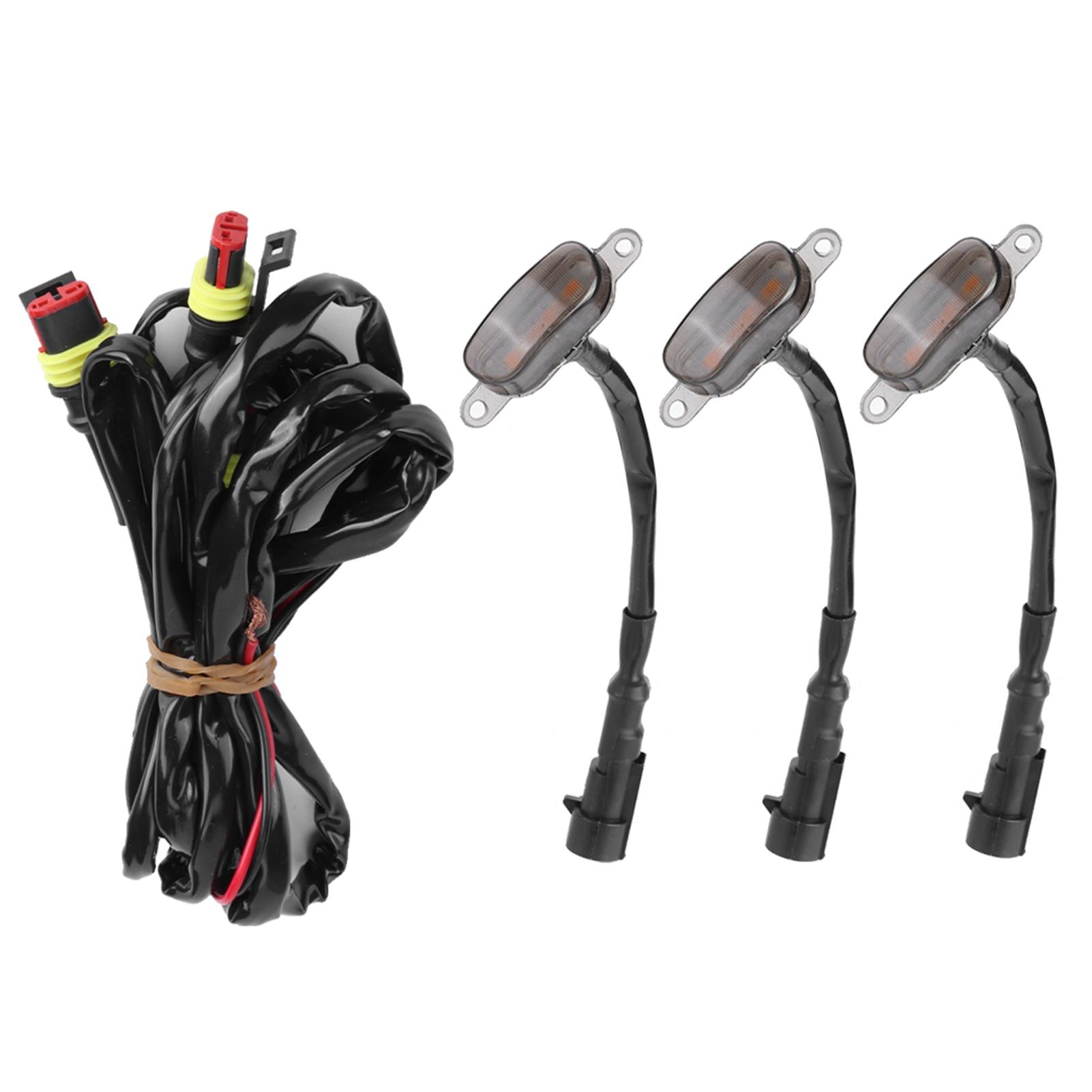 

3 шт. Автомобильная решетка освещения с жгутом проводов высокой яркости подходит для Ford F150 Раптор 20102014