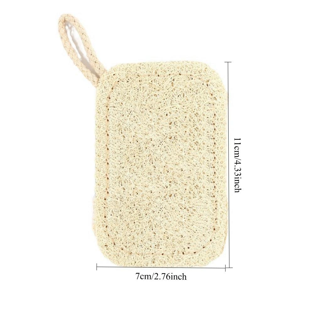 3 Stück Luffa-Waschmittel Geschirrspülmittel Topf Mehrzweck-Natürliche Luffa-Fruchtfleisch-Wasch-Geschirrtuch Hausarbeit Küche Anti-Fett-Geschirrspül-Artefakt