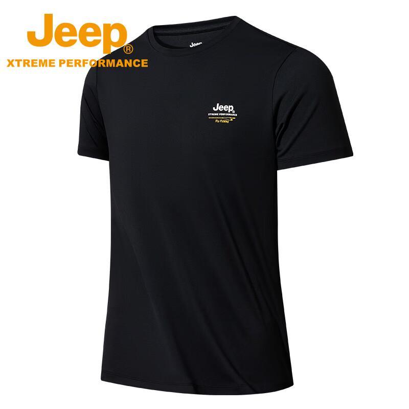 JEEP Men s Lightweight Breathable Crew Neck T-Shirt M