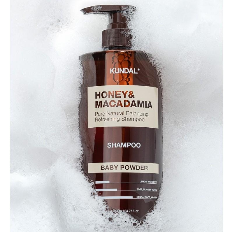 KUNDAL HONEY&MACADAMIA Sampoo+Treatment Set Scent Selection , Korean Popular Cosmetics Set