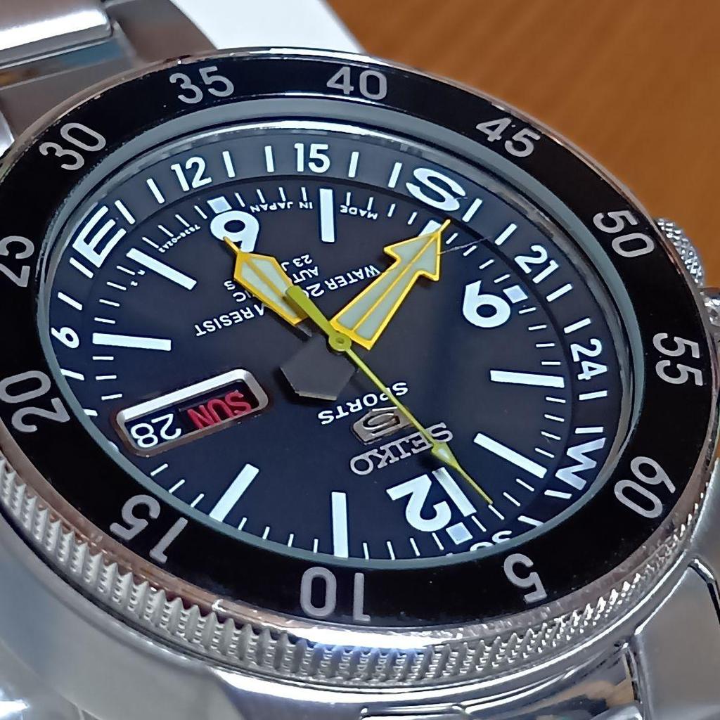 [USED] SEIKO 5 SPORTS Automatic Watch Atlas Made In Japan