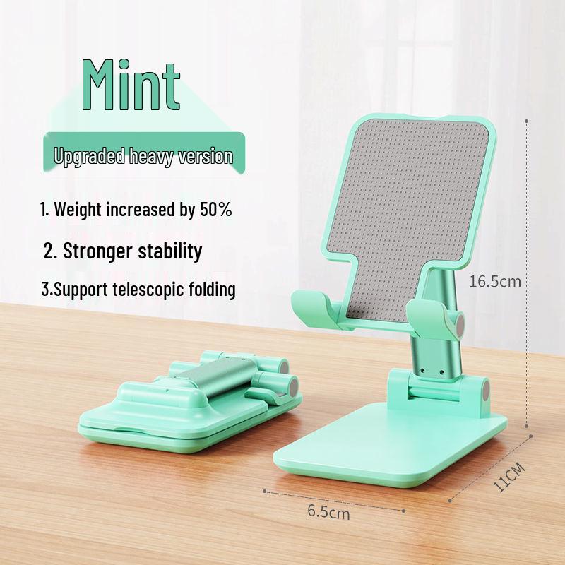 Nastavitelný přenosný stojan na telefon a tablet – Skládací, multifunkční, univerzální držák pro sledování televize