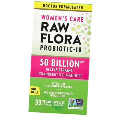 Probiotikum für Frauen, Women's Care Raw Flora Probiotic-18, Nature's Truth  33V-Kapseln (69509007)