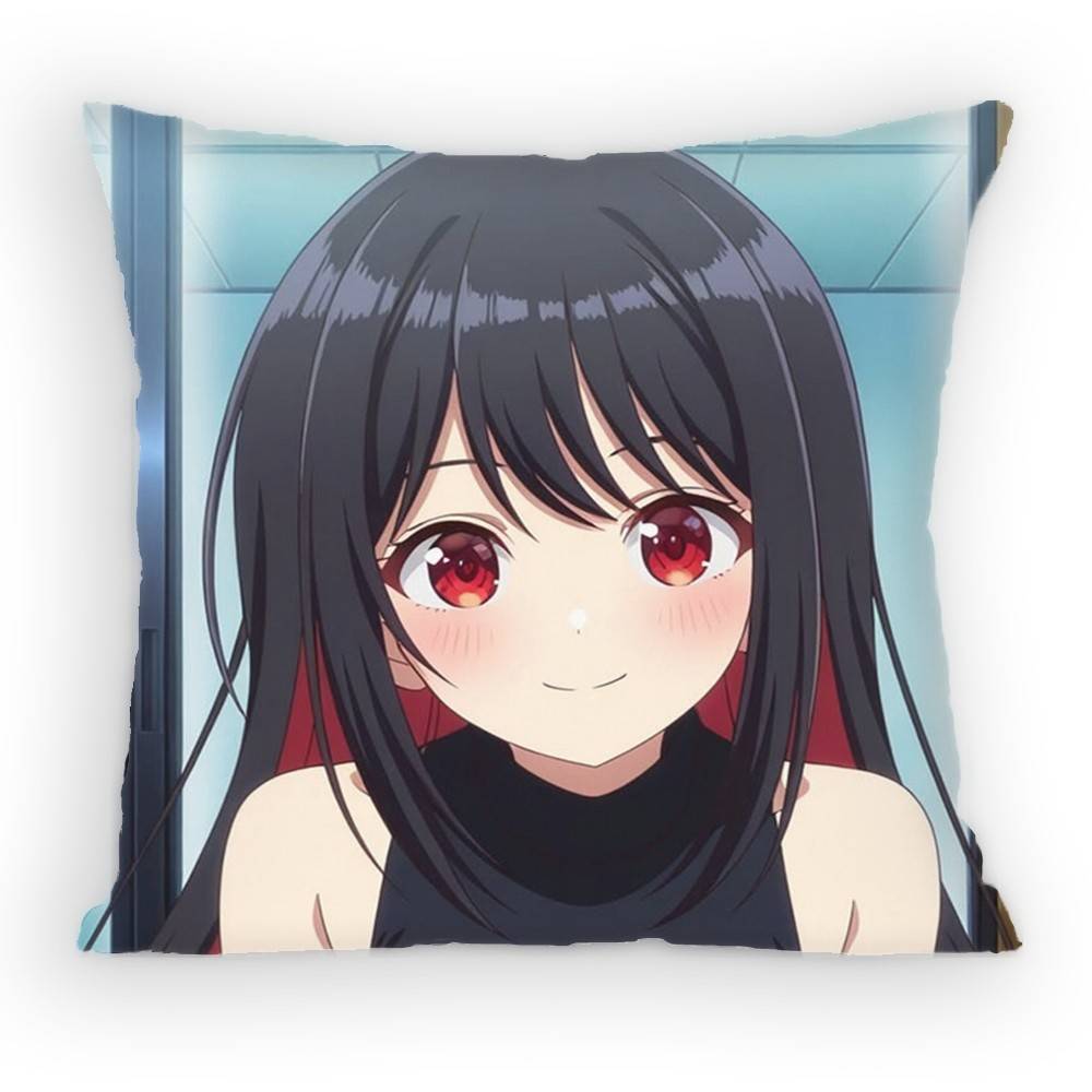 

Tune in to The Midnight Heart Uzuki Shinobu Pillow Case Sofa Living Room for Bedroom Cushion Square Cushion Nap Time 30x30 cm