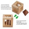 Classic Wooden Unlock Toys Luban Lock Ming Lock Toys Wooden Difficulty Burning Mortise Hig W8S7