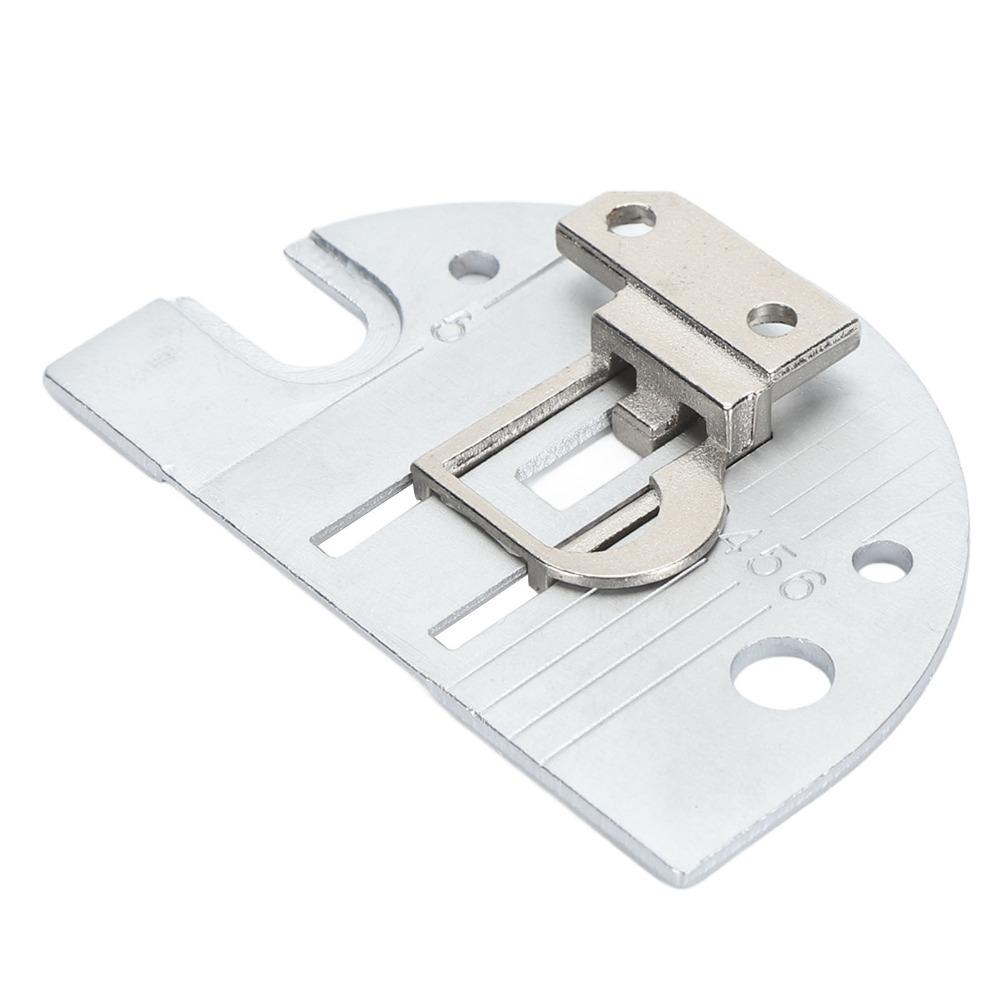 Stahl Nähmaschinennadelplatte Loch 8mm Stabile Nadelplatte Transporteur-Kit Industrielle Nähmaschinenplatte für 317398+153286