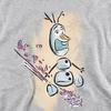frozen Childrens/Kids Fire It Up Olaf & Bruni Heather Pullover Hoodie