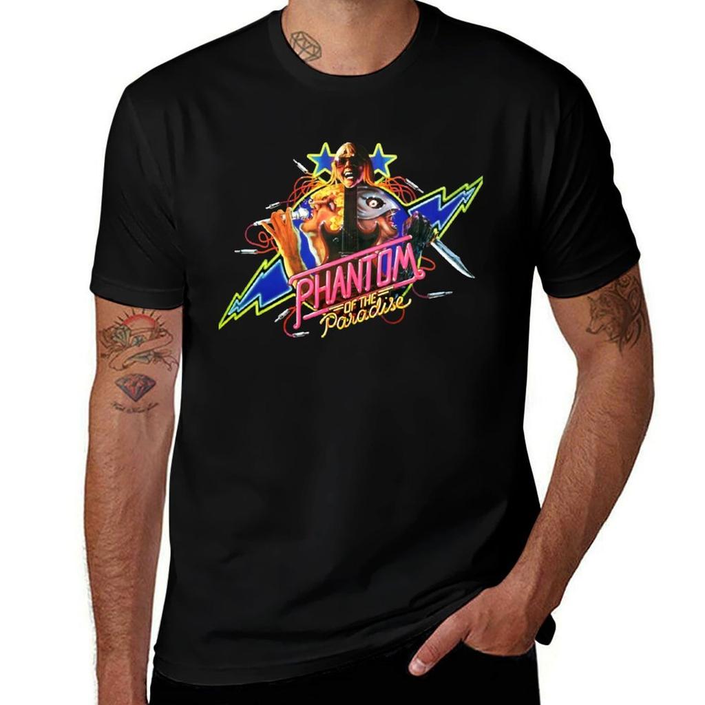 Phantom of the Paradise Poster T-Shirt Casual Light Summer Short Sleeve Top