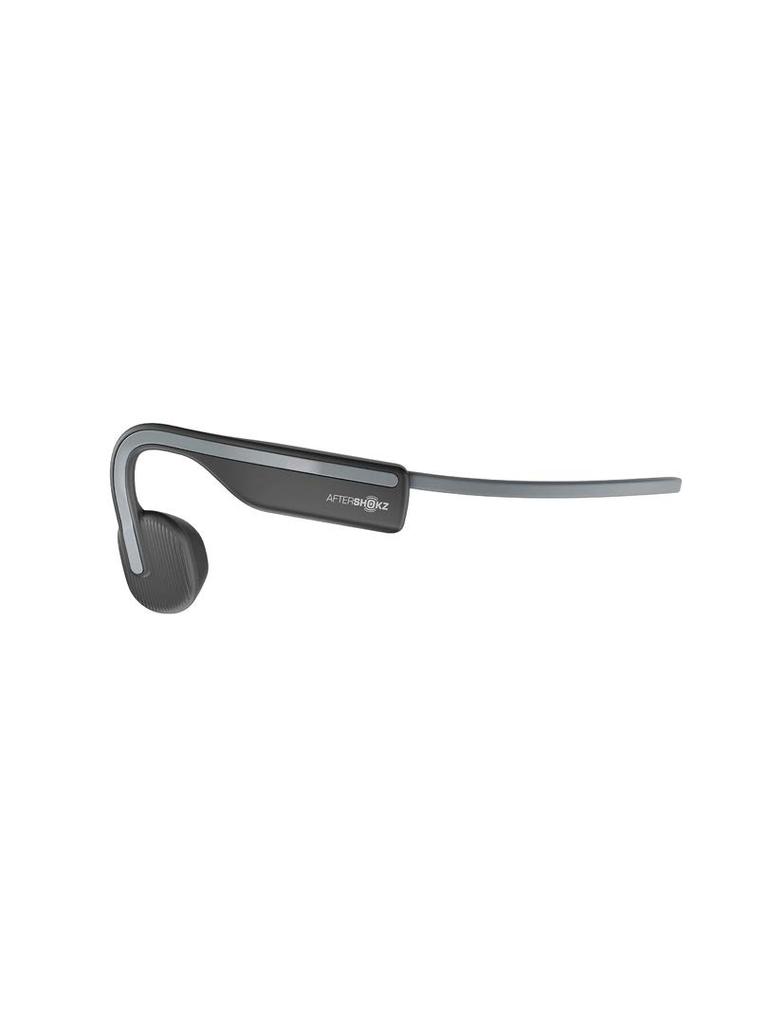 Aftershokz OpenMove bezdrátová sluchátka Bone Conduction Aftershokz Bluetooth s mikrofonem Bluetooth Sportovní Vodotěsné Prachotěsné IP55 (Břidlicově šedá)