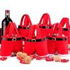 Gift Merry Christmas Socks Christmas Decoration Wine Bottle Holder Santa Pants Gift Bag Candy Bag