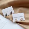 Women's Minimal Petite Heart Mother-of-Pearl 2-Piece Set