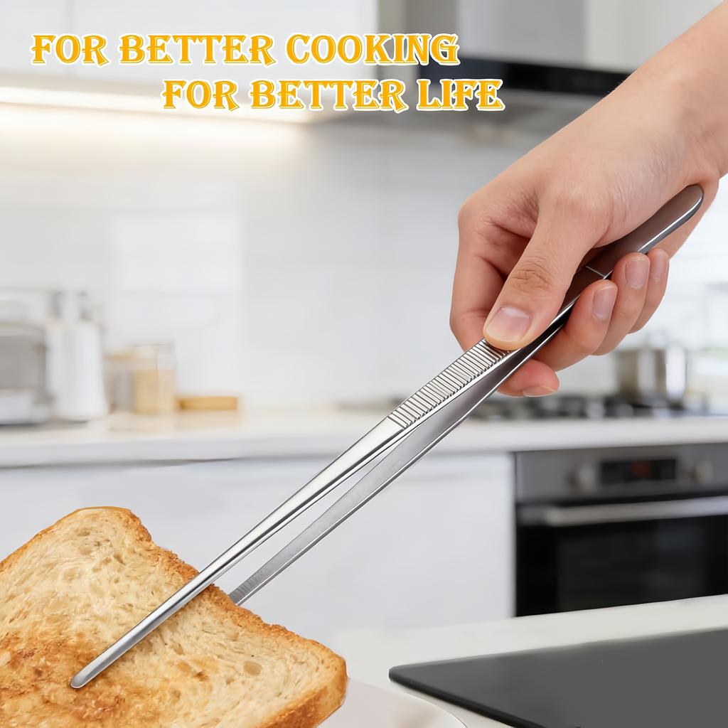 1Pcs Stainless Steel Food Tongs Barbecue Tongs Buffet Barbecue Tools Multifunctional Barbecue Pliers Kitchen Gadgets
