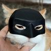 Prank Funny Black Bat/White Styling Pet Cat Photo Mask, Easter Halloween Masquerade Party Pet Supplies