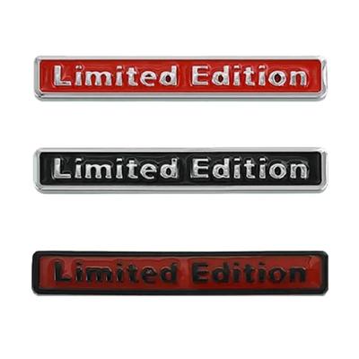 3D Metal Limited Edition Logo Car Rear Trunk Fender Emblem Badge Sticker Decal