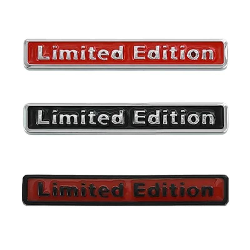 3D Metal Limited Edition Logo Car Rear Trunk Fender Emblem Badge Sticker Decal