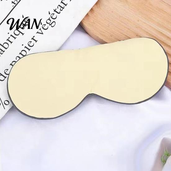 Breathable Sleep Cover Double-sided Eye Mask with Adjustable Ear Straps Men Women Light Portable Blocking Travel Naps Sleeping Blackout Blindfold