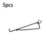 5pcs Heavy Duty Peg Board Brackets Wall Mount Pegboard Organizer Portable Pegboard Clip Set  Garage