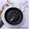 Hip Hop Lightning Pendant Necklace - Iced Out Fashion Chain for Men's Street Dance Jewelry