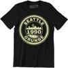 Seattle 1990 Grunge T-shirt Vintage Retro Tee Music Festival Peace Love Party