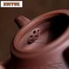 170ml Boutique Yixing Purple Clay Teapots Handmade Pot Raw Ore Purple Mud Kettle Chinese Zisha Tea Set Collection Craft Gift