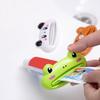 New Type Squeezer Cute Cartoon Manual Toothpaste Squeezer Cute Frog Animal Shape Cleanser Manual Press Lazy Essential