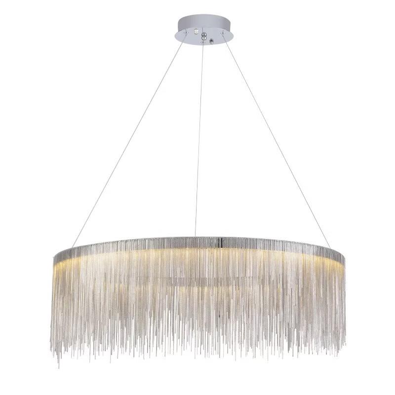 Oeny Light Luxury 180cm Tassel Chandelier
