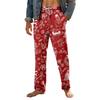 Men's Home Soft Pajama Pants Drawstring With Pockets Casual Sports Pants