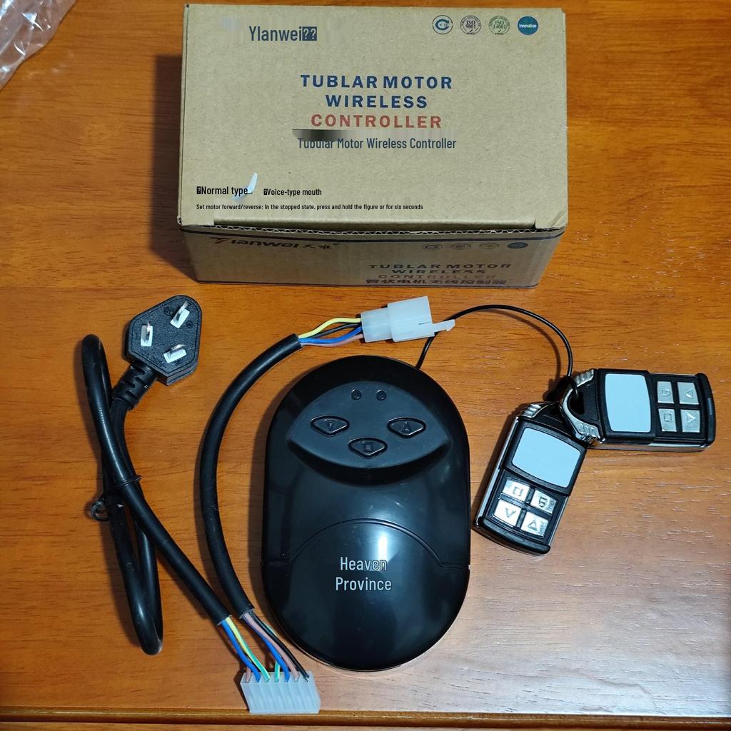 Universal Wireless Garage Door & Roller Shutter Controller with Remote Receiver