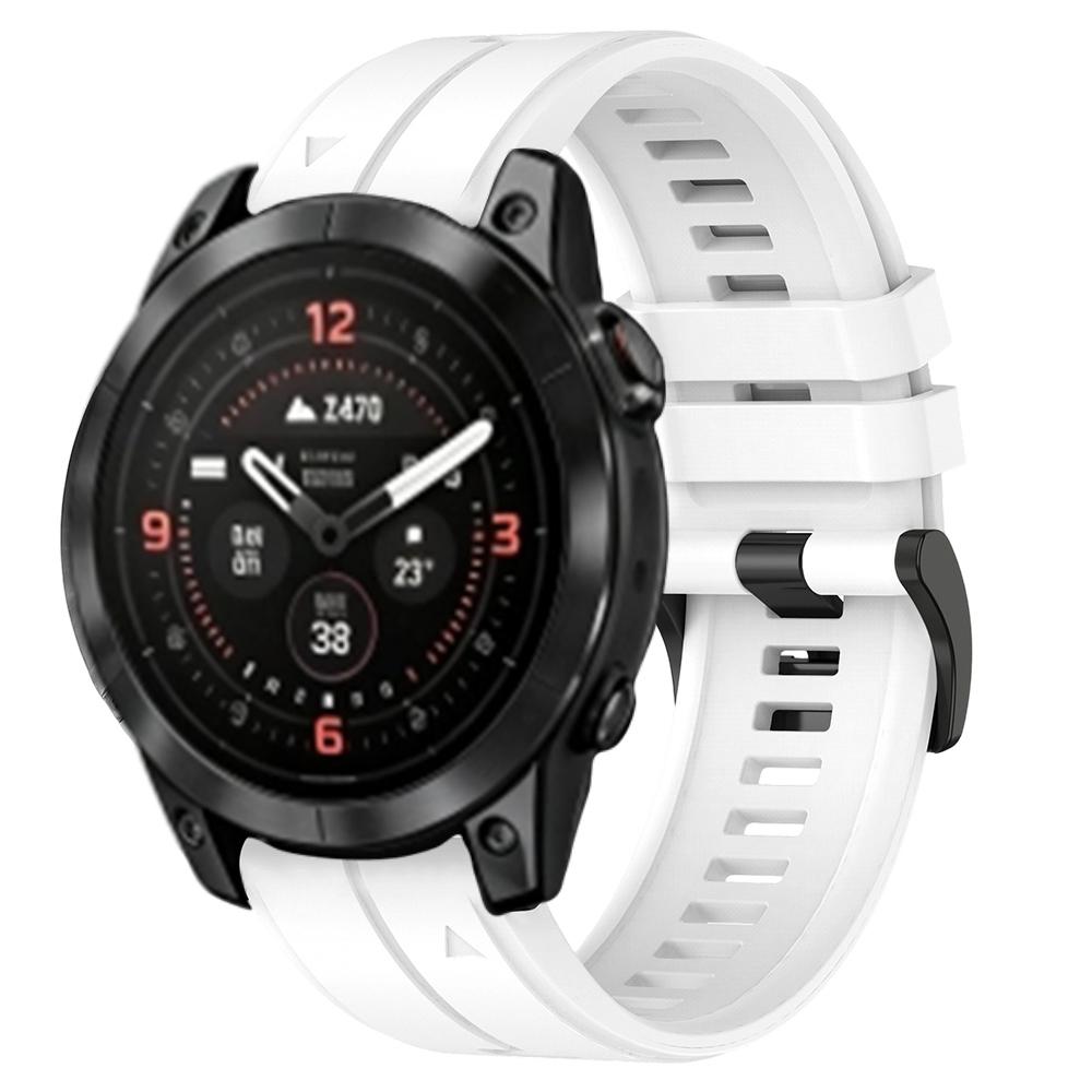 Outdoor Sports Watch Strap for Garmin Epix Pro 42/47/51MM Waterproof Garmin Quick Fit Silicone Band for 20/22/26mm Quick Fit