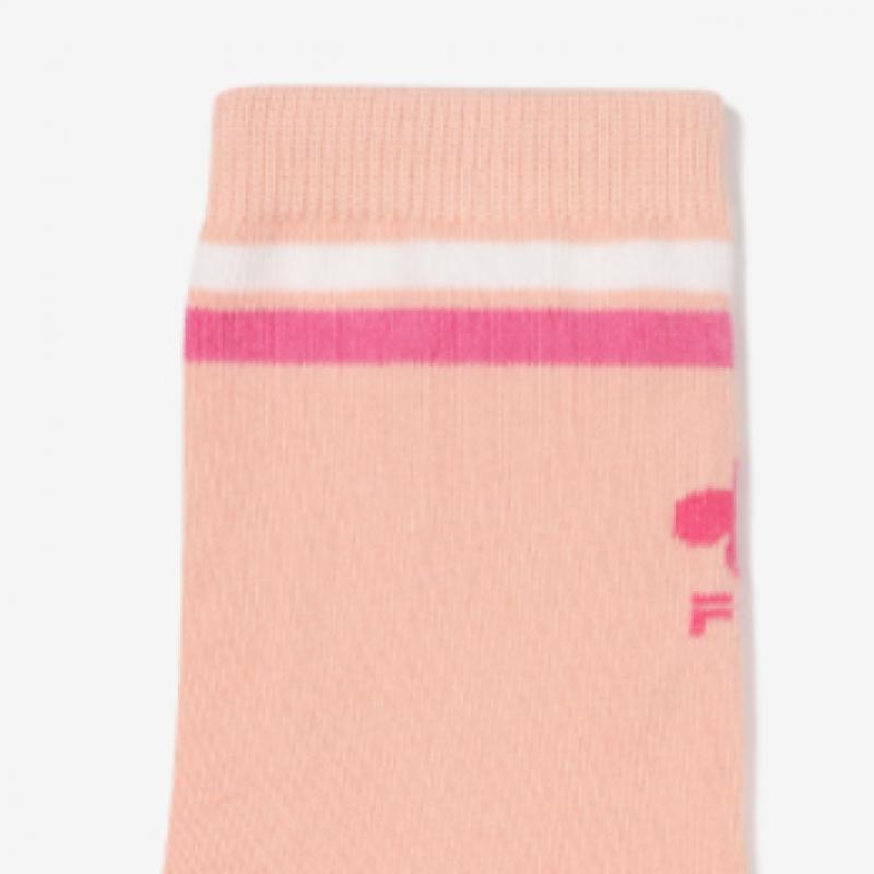 [Fila Kids] Fila X Susu Stripe Long Neck Socks  fk3scf5s02X Por  q0zfk3scf5s02XPor