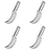 1-5pc Stainless Watermelon Slicer Cutter Non-Slip Handle Melon Fruit Slicer Digger Tool Kitchen Gadgets for Pineapple Cantaloupe