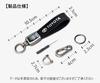 HDSW Genuine Leather Car Logo Key Chain, 1 x MAZDA suitable for BLACK 2