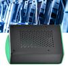 For   4 Model B Black Aluminum Case Box Enclosure with Heatsink Bracket (Black)