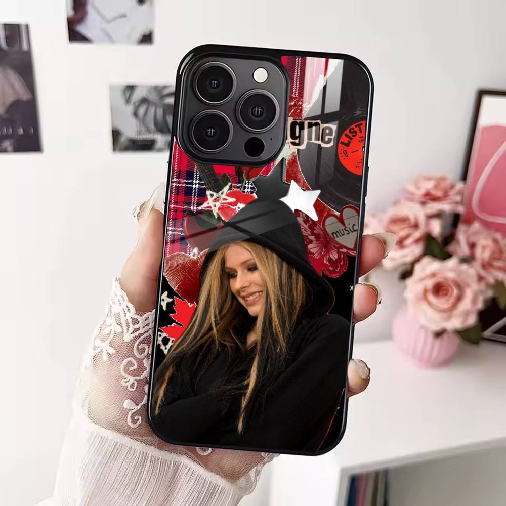 Star Singer Avril Lavigne Phone Case For iPhone 17,16,15,14,13,12,Plus,Pro,Max For Magsafe Magnetic Wireless Charge