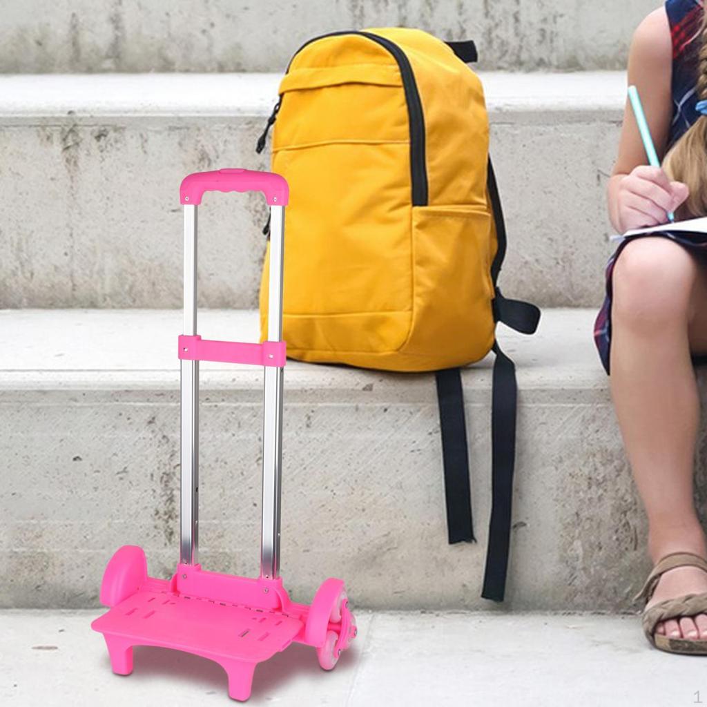 Stair Climber Folding Hand Truck Aluminium Trolley with 6 Wheels for Fishing Shopping